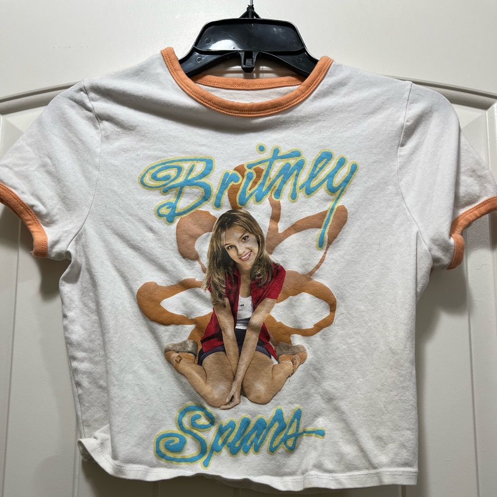 Britney Spears Crop Tee